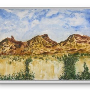 Arid Majesty - Watercolor Painting