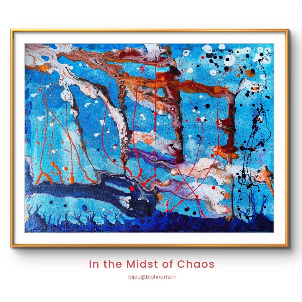 A raw exploration of turbulence caught in the act of transformation. Grounded in the movement from chaos to order, this piece captures the moment where raw energy peaks before finding its natural equilibrium. 