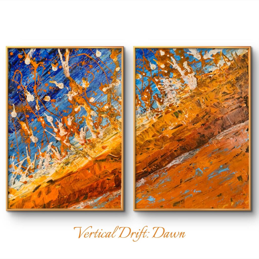 Vertical Drift Dawn - a mindscape that evoled out the cocept that we are turning the world upside down