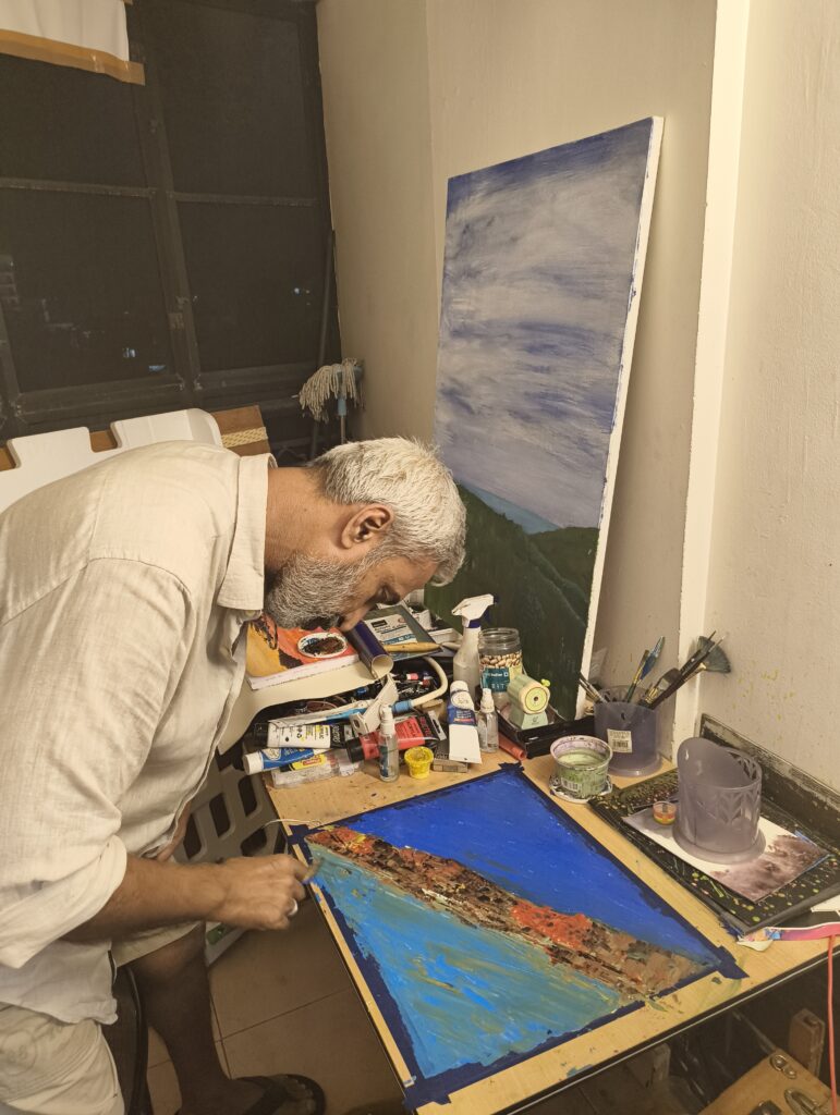 Working in the Studio